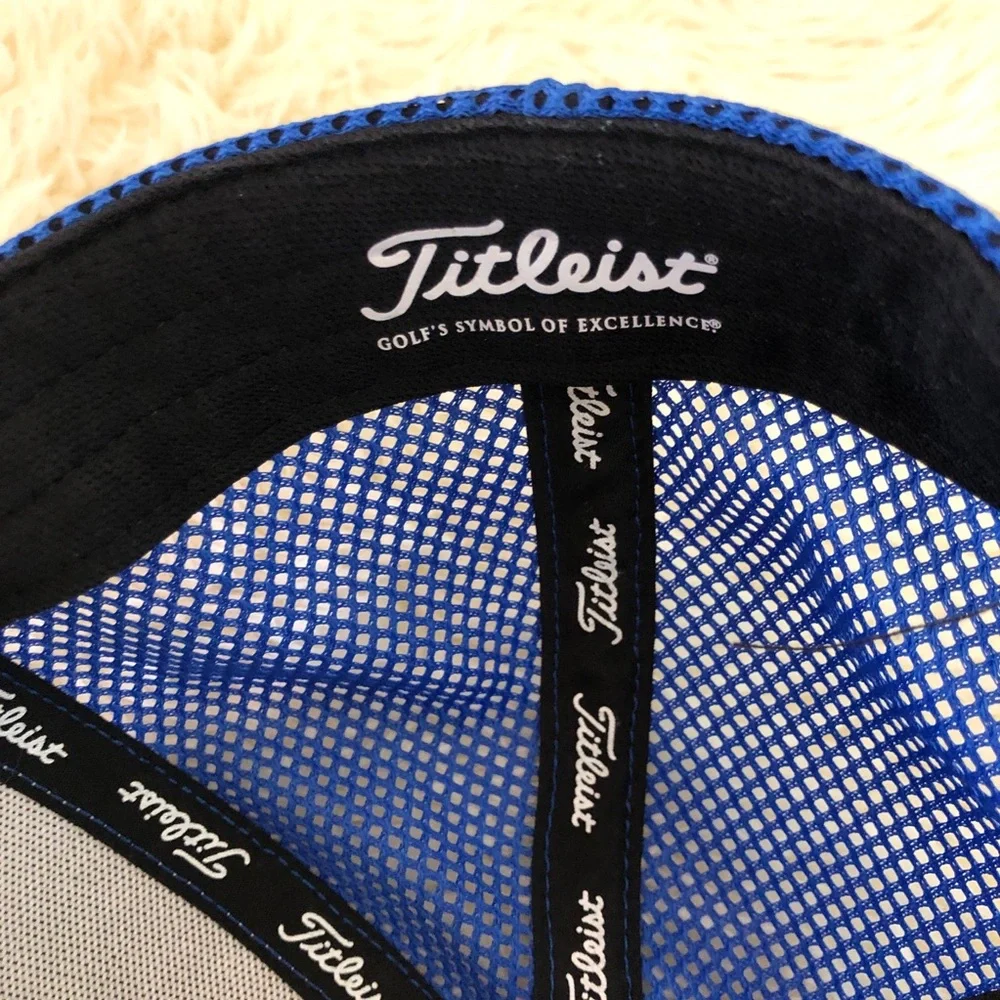 Titleist Tour Performance Mesh Golf Hat Red, White, and Blue Cap